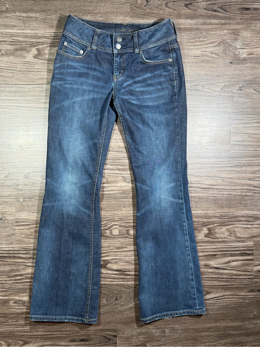 LONDON JEAN Y2K Vintage VICTORIA’S SECRET Mid Rise Whiskered Boot Cut Jeans 4
